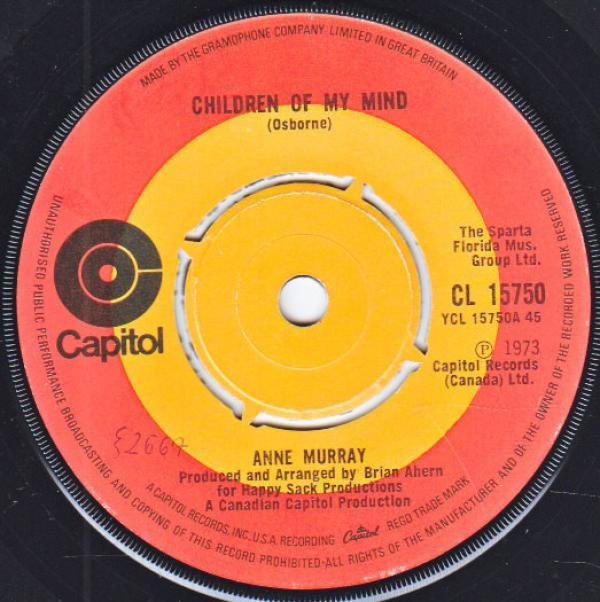 Anne Murray - Children On My Mind