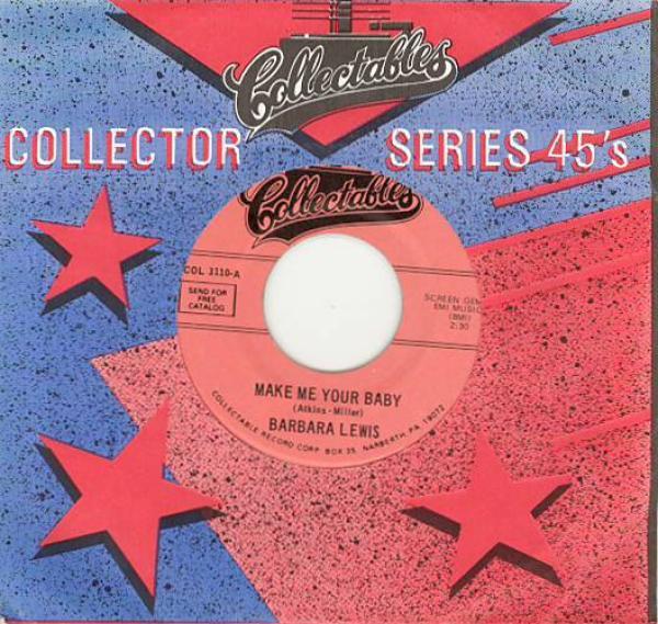 Barbara Lewis - Make Me Your Baby / Make Me Belong To You
