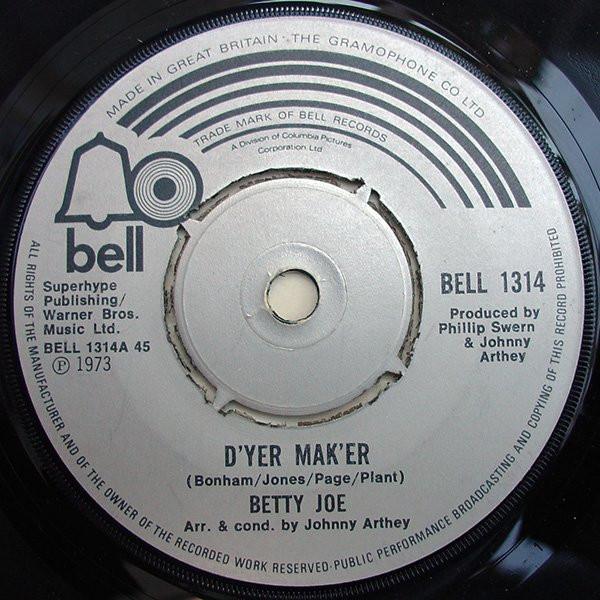 Betty Joe - D'Yer Mak'er