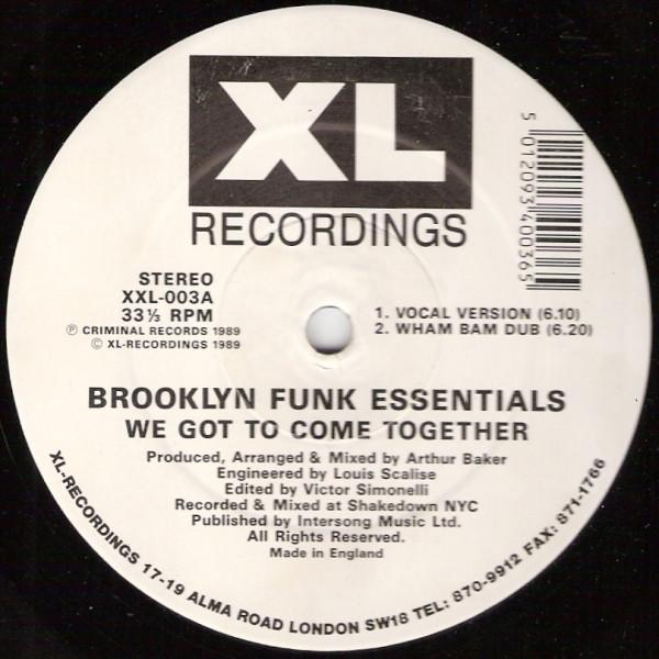 Brooklyn Funk Essentials  - We Got To Come Together