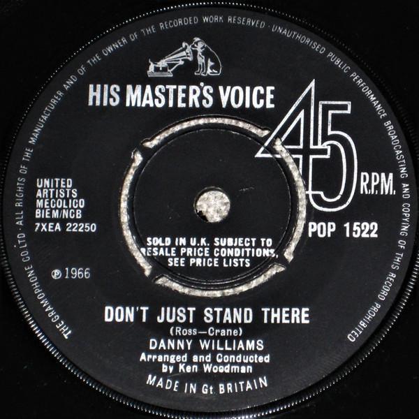 Danny Williams - Don't Just Stand There / Now And Then