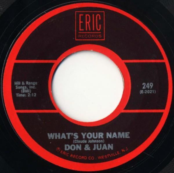 Don & Juan, Sammy Turner - What's Your Name / Lavender Blue