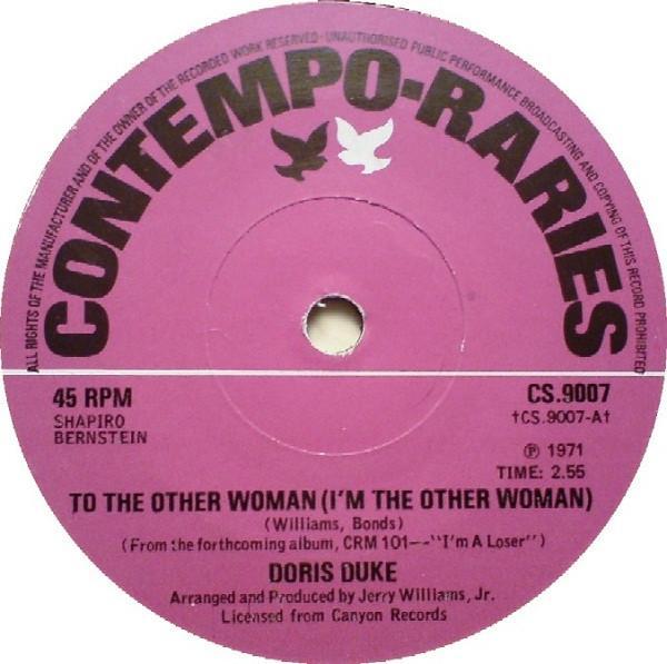 Doris Duke - To The Other Woman (I'm The Other Woman) / Feet Start Walking