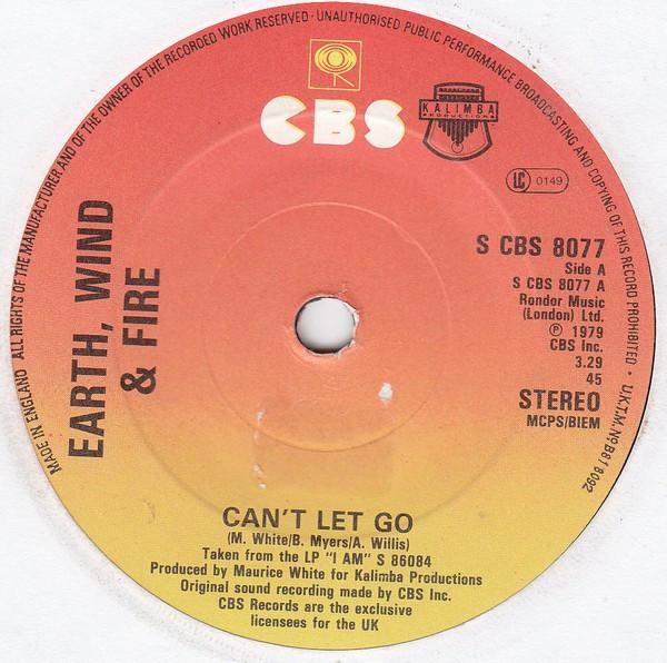 Earth, Wind & Fire - Can't Let Go