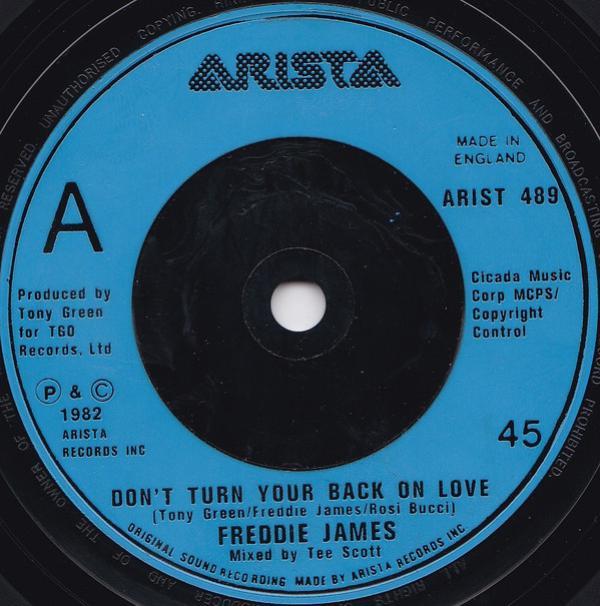 Freddie James - Don't Turn Your Back On Love