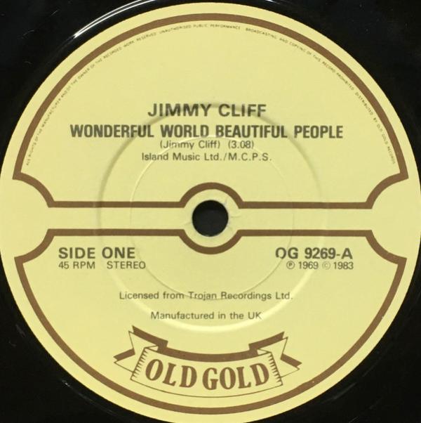 Jimmy Cliff, Dandy Livingstone - Wonderful World Beautiful People / Suzanne Beware Of The Devil