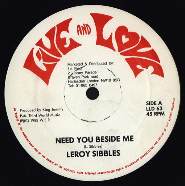 Leroy Sibbles, Junior Murvin - Need You Beside Me / World Inflation