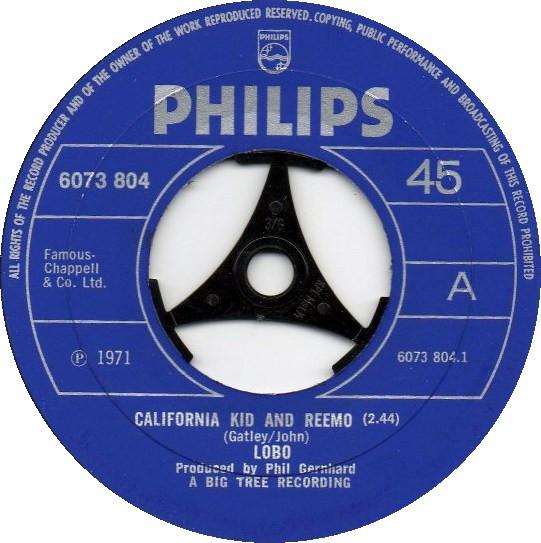 Lobo  - California Kid And Reemo