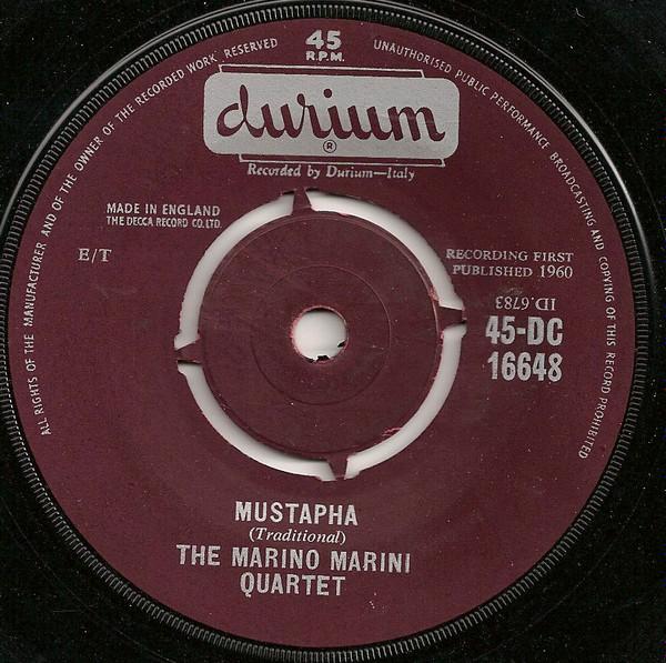 Marino Marini Ed Il Suo Quartetto - Mustapha