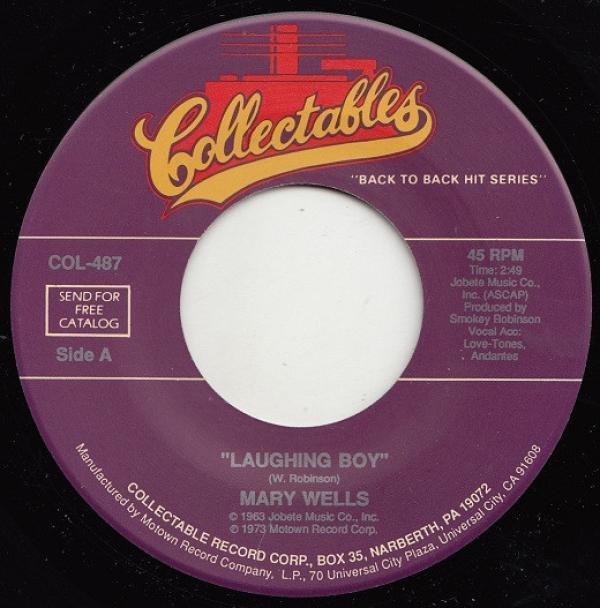 Mary Wells - Laughing Boy / Your Old Standby