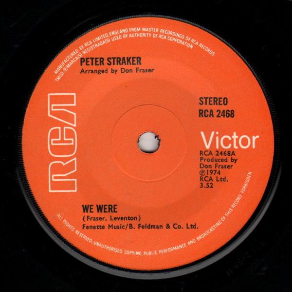 Peter Straker - We Were
