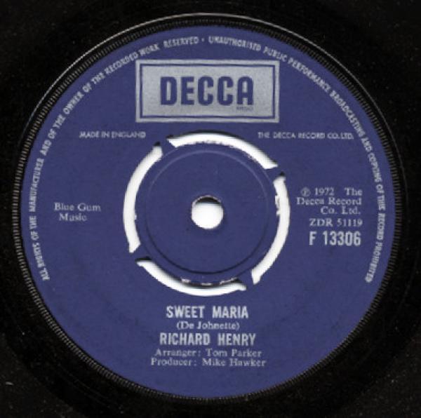 Richard Henry  - Sweet Maria
