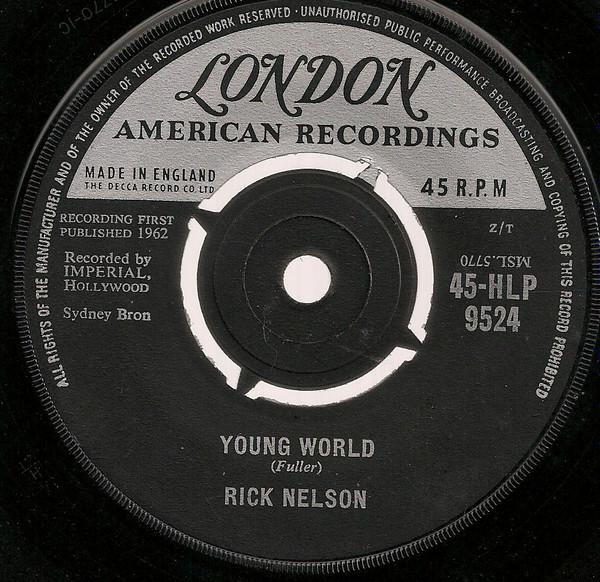 Ricky Nelson  - Young World / Summertime