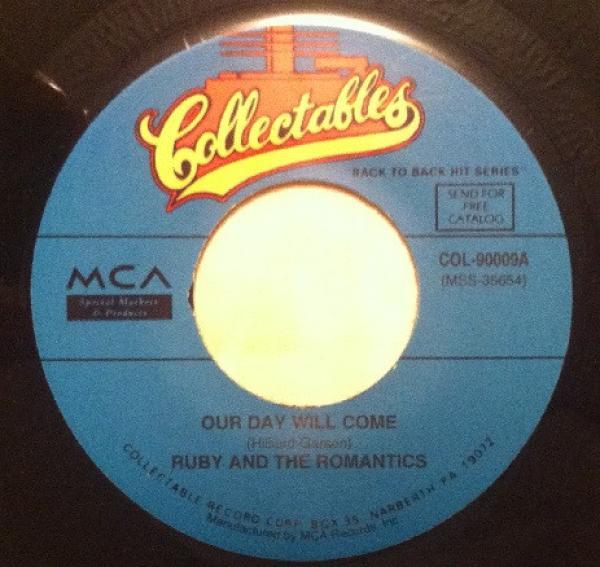 Ruby And The Romantics - Our Day Will Come / Young Wings Can Fly