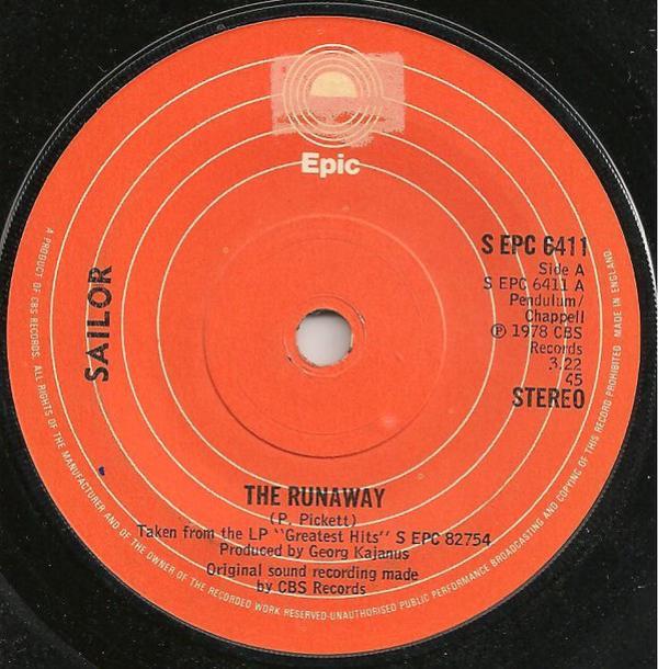 Sailor - The Runaway