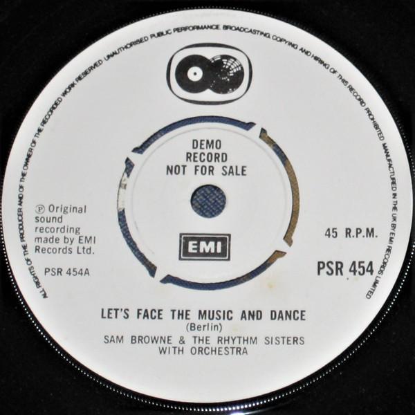 Sam Browne, The Rhythm Sisters With Orchestra, Frances Langford With Orchestra - Let's Face The Music And Dance / Stormy Weather