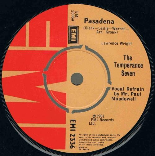 The Temperance Seven - Pasadena
