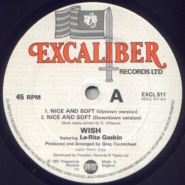 Wish , La-Rita Gaskin - Nice And Soft